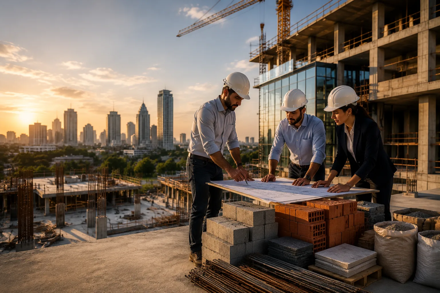 Exterior Building Material Works