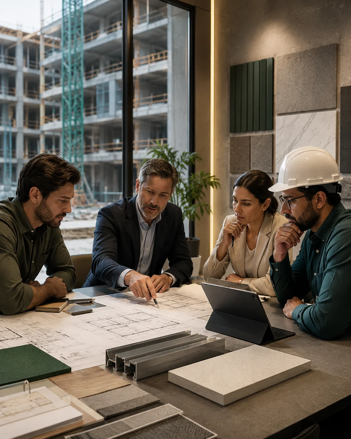 Technical consultation and building system specification