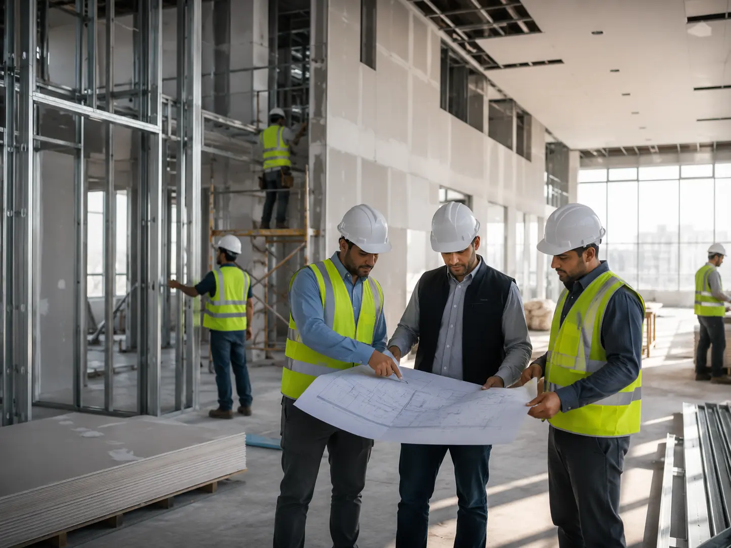 NAS building material project execution